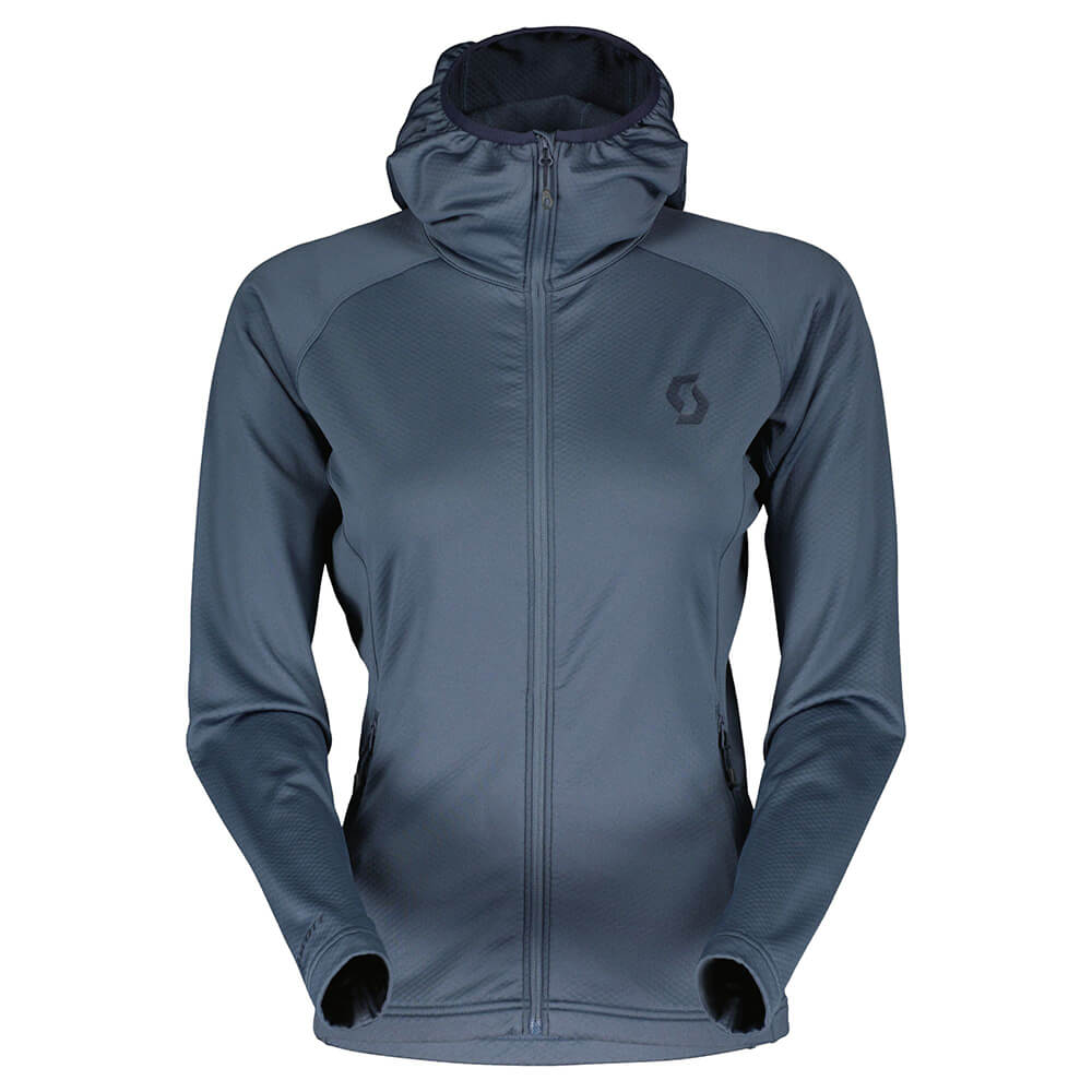 SCOTT W's Defined Tech Hoody Metal Blue