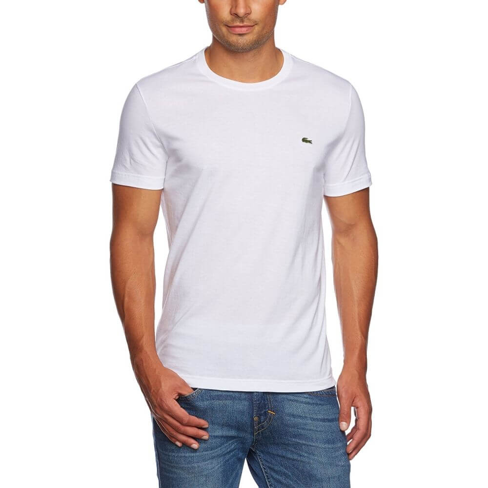 Lacoste C-Neck Shirt White