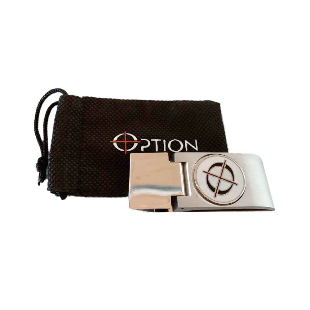 Option Golf Geldklammer und Ballmarker